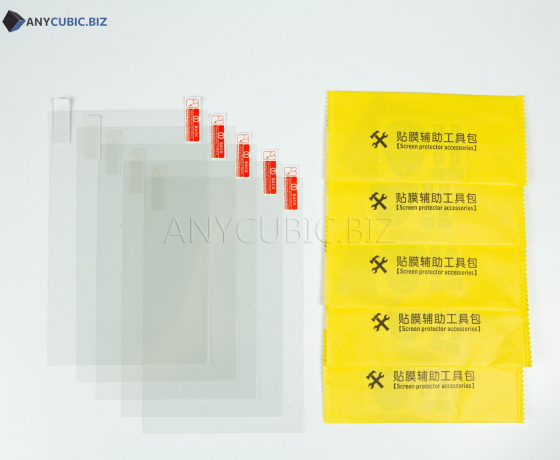 Фото 8 - 5шт. Плівка захисна для екрана Anycubic Photon M3 162.5 × 100.9 mm