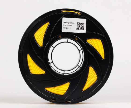 Фото 3 - Темно-жовтий пла плюс пластик для 3D принтера ✪1кг✪1.75мм