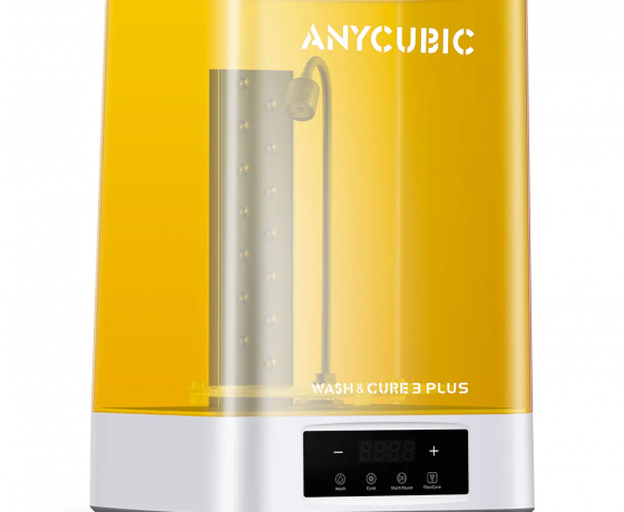 Фото 5 - Полімеризаційна камера (УФ-камера) та Мийка Anycubic Wash and Cure 3 Plus
