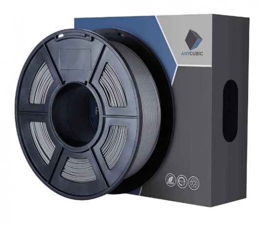 Фото 2 - PLA пластик Сірий для 3d принтера (філамент) 1,75 мм