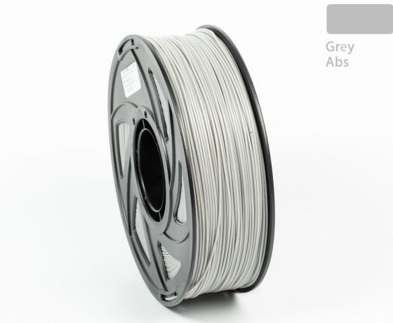 Фото 4 - Сірий ABS філамент (пластик) для 3D принтера 1кг, 1.75мм, 330м Tronxy
