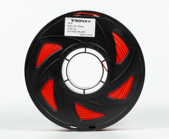 Фото 8 - Червоний PLA пластик Tronxy для 3D принтера 340m | 1 кг | 1,75 мм