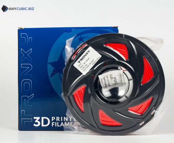 Фото 2 - Червоний PLA пластик Tronxy для 3D принтера 340m | 1 кг | 1,75 мм