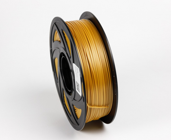 Фото 4 - Золотистий Жовтий пла плюс пластик для 3D принтера ✪1кг✪1.75мм