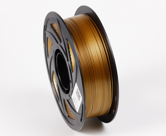 Фото 2 - Червоне золото Металік PETG пластик для 3D принтера | PETG Filament Metal red gold 1кг | 1.75мм | 330м