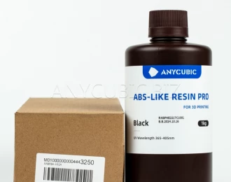 Чорна Anycubic ABS-Подібна Смола ПРО фотополімерна смола 1кг | BLACK ABS-Like Resin Pro Anycubic 1kg